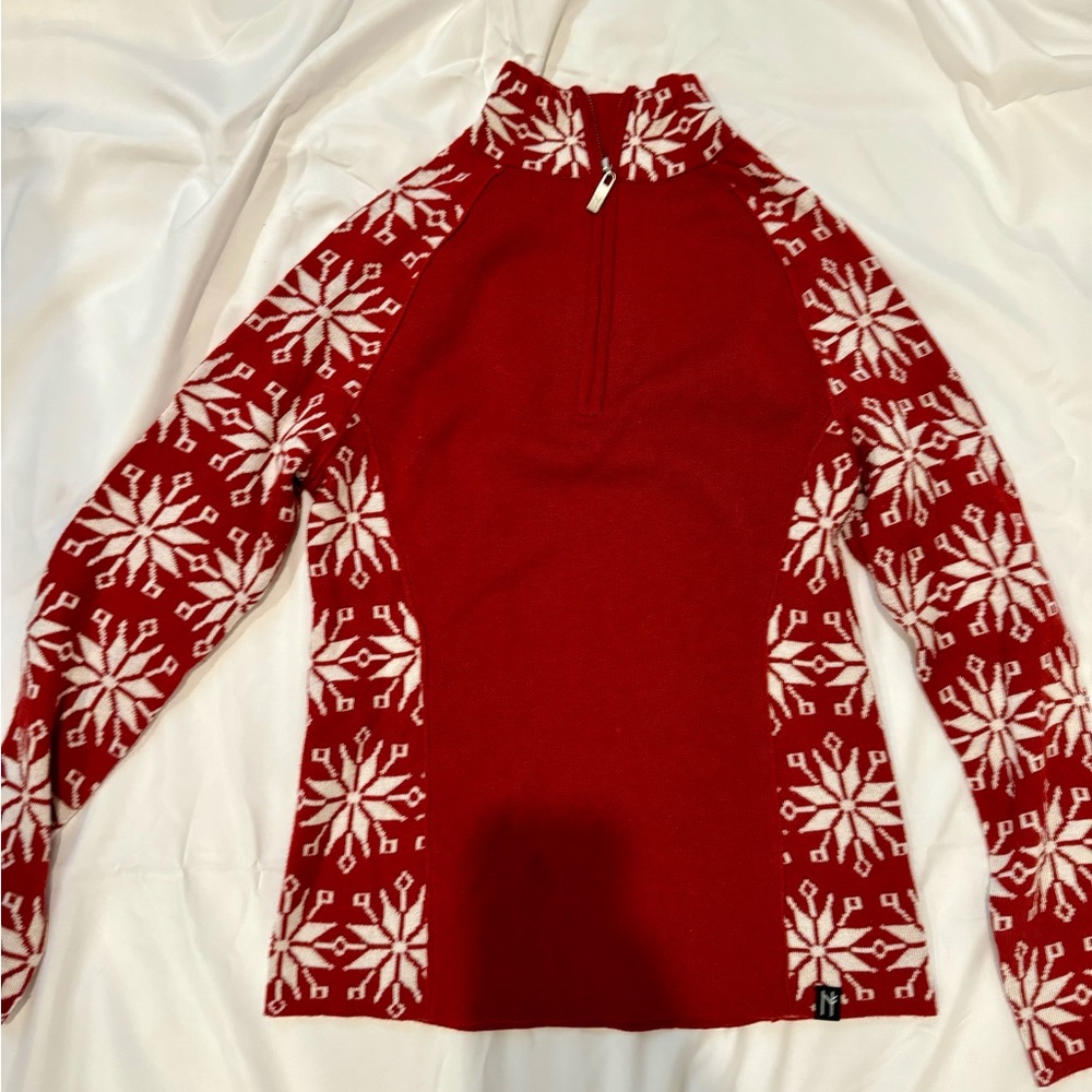 Neve merino wool 1/4 zip sweater